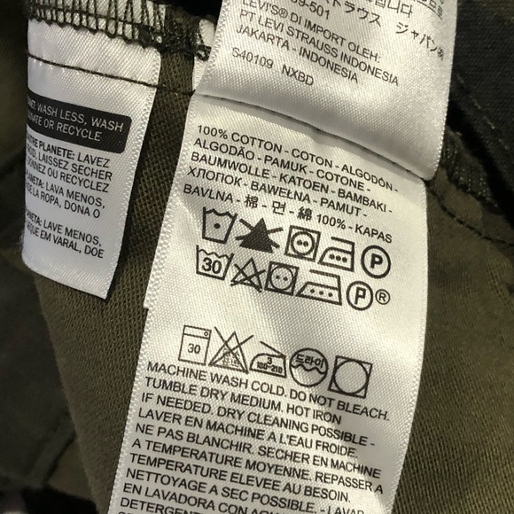 Levi’s Trucker Jacket Rare Camouflage Military - Picture 4 of 10